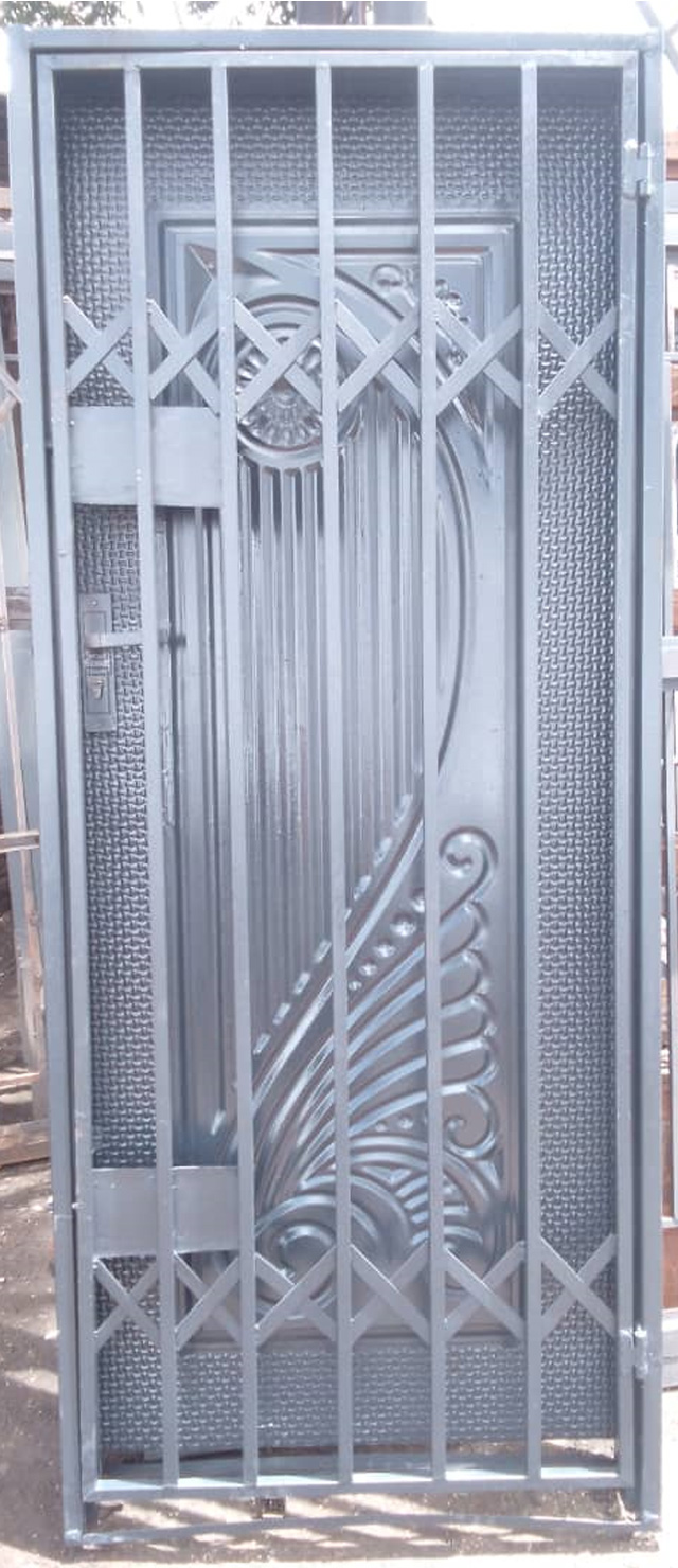 steel door